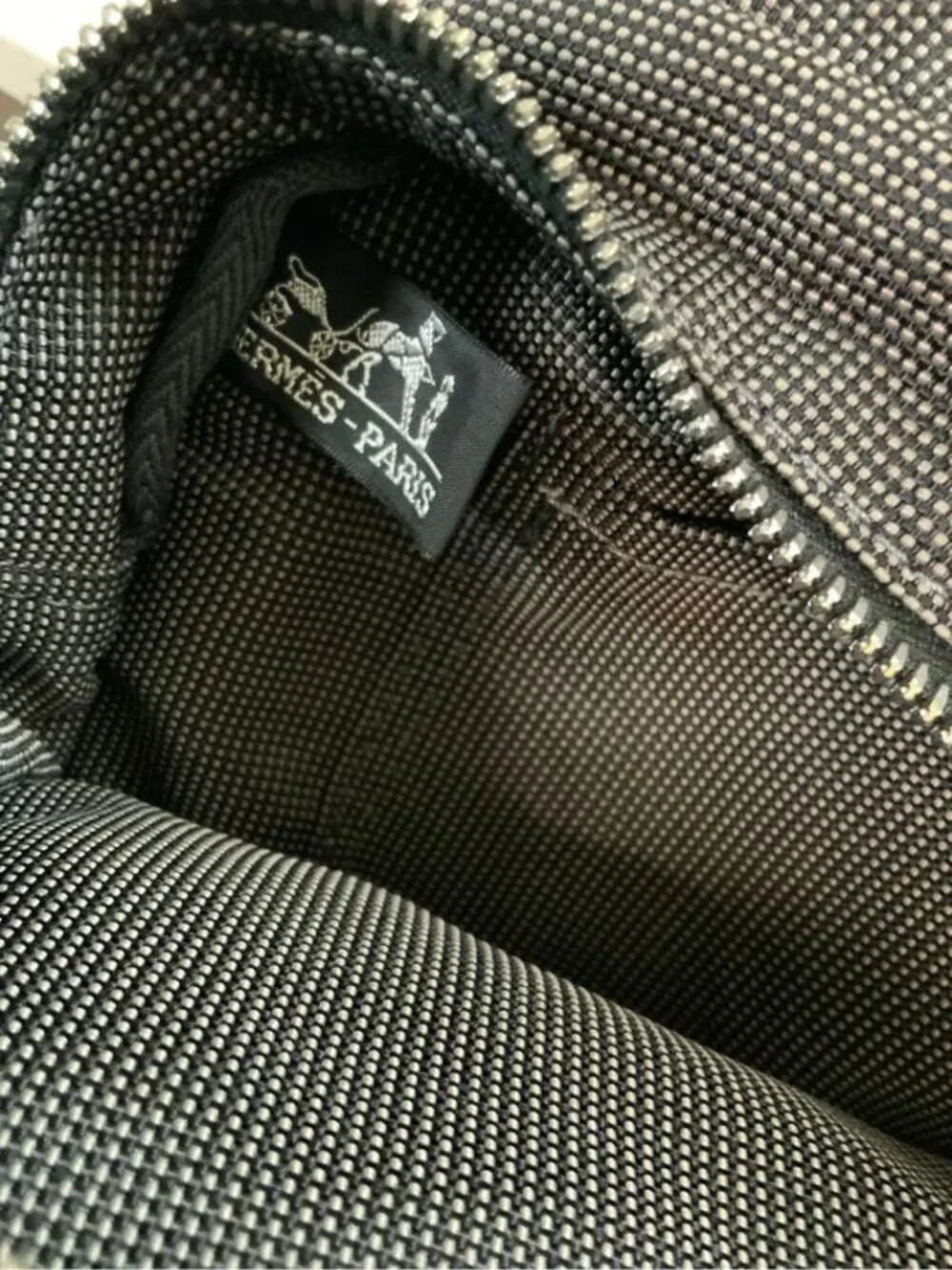 Hermes Her Line Tote MM Gray